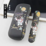 IQOS ILUMA 菸機卡通保護套 | 蠟筆小新/辛普森/宇航員 兩件式矽膠防摔殼