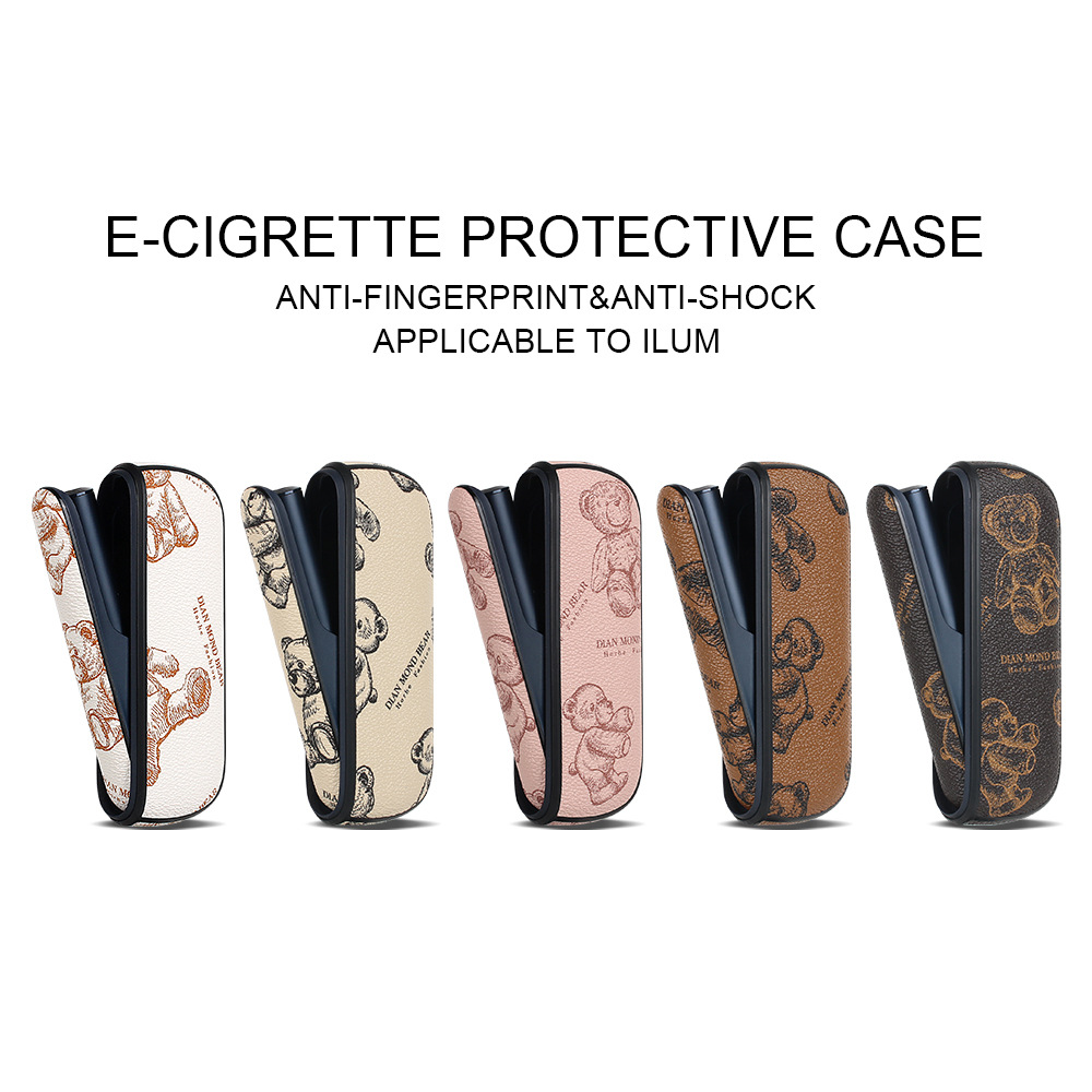 棕熊煙機保護套 【IQOS ILUMA 煙機專屬保護殼】全包 TPU 皮革防摔保護套 品類齊全