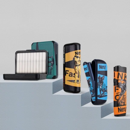 【IQOS ILUM 主機保護殼】20支裝菸彈盒 全包保護套 –限定色系，防刮耐撞